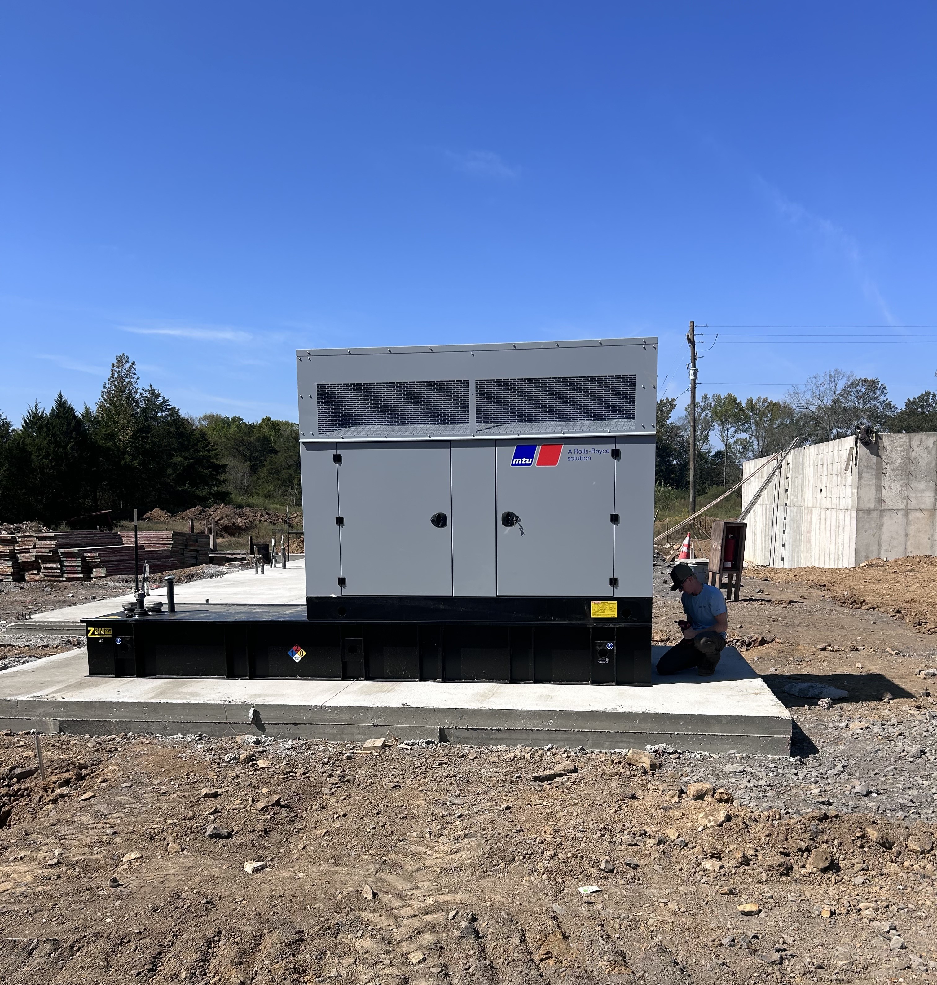 Rolls Royce Backup Generator