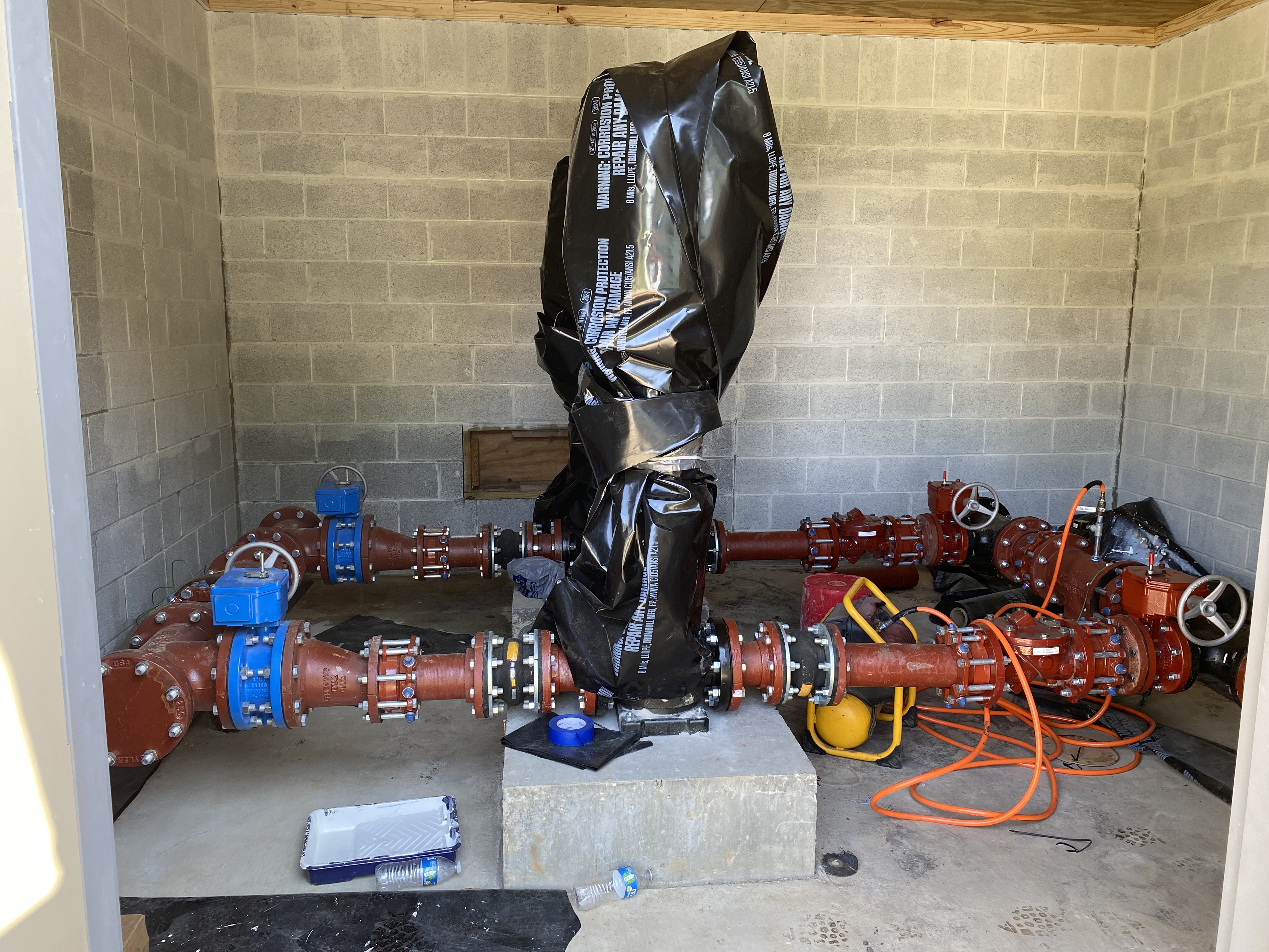 Bald Knob North Water Booster Pump Station